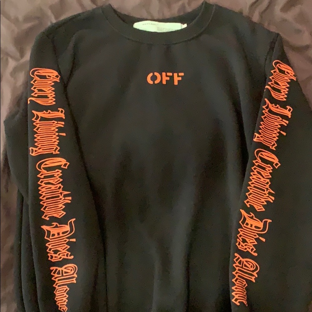 VLONE X OFF-WHITE COLLAB Sweater